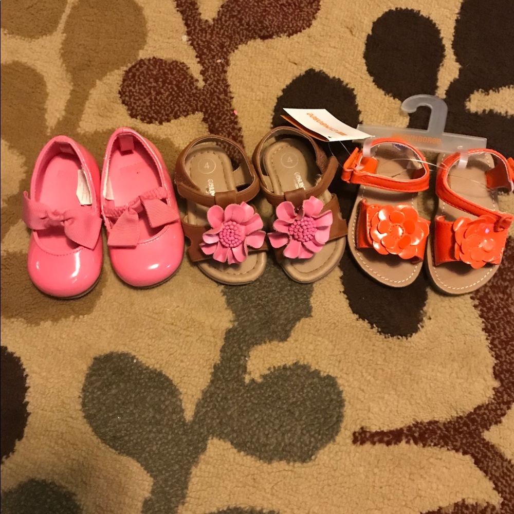 3 pair shoes